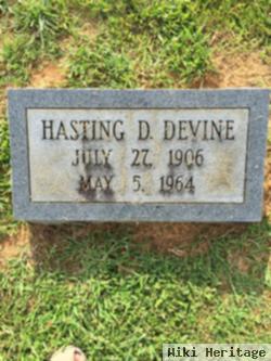 Hasting D. Devine