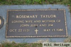 Rosemary Taylor