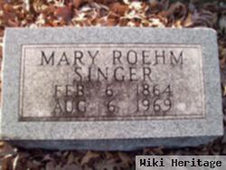 Mary Roehm Singer