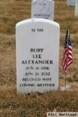 Ruby Lee Alexander