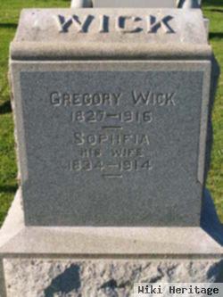 Sophia Vogel Wick