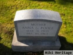 Anna G Poole