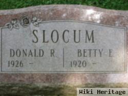 Betty E Slocum