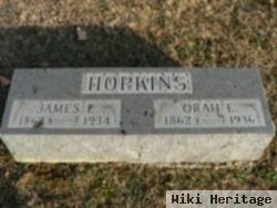 Orah E Hopkins