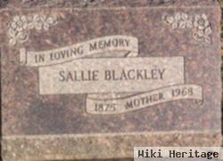 Sarah Belle "sallie" Luther Blackley