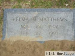 Velma Mae Mcmillian Matthews