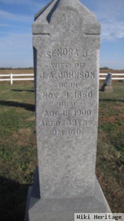 Senora Jane Johnson Johnson