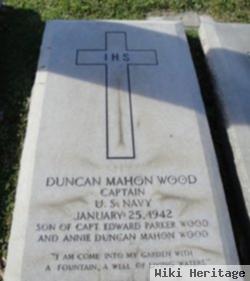 Capt Duncan Mahon Wood