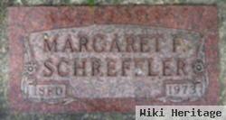 Margaret F Smock Schreffler