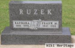 Frank M. Ruzek