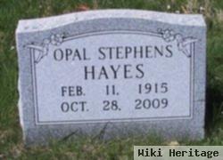 Opal Stephens Hayes