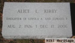 Alice L Kirby