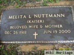 Melita L Kaiser Nuttman