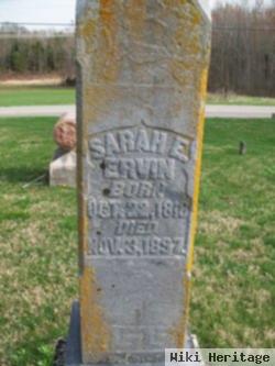 Sarah E. Baldwin Ervin