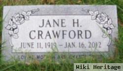 Jane H Crawford