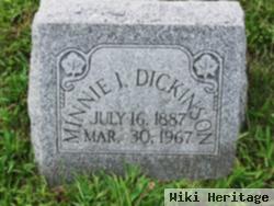 Minnie I. Dickinson