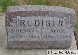 Henry Rudiger