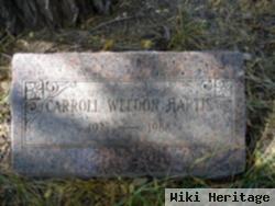 Carroll Weldon Hartis