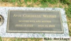 Avis Cordelia Drew Wright