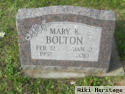 Mary K. Bolton