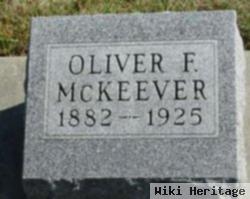 Oliver F Mckeever