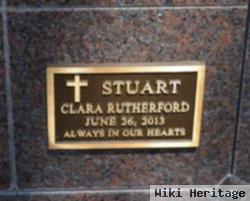 Clara Rutherford Stuart