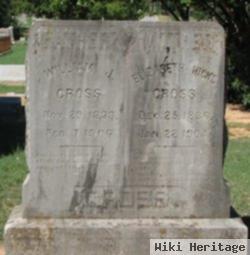 Elizabeth Hicks Cross