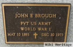 Pvt John Ernest Brough