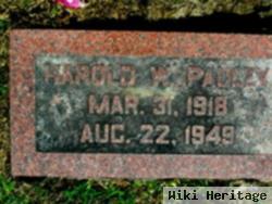 Harold W. Pauley