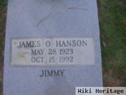James O. "jimmy" Hanson