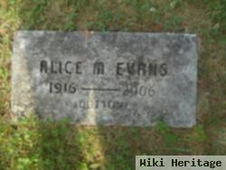 Alice Marie Ottman Evans