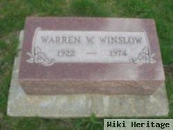 Warren W Winslow