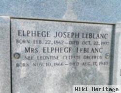 Elphege Joseph Leblanc