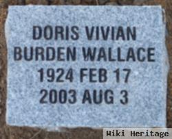 Doris Vivian Burden Wallace