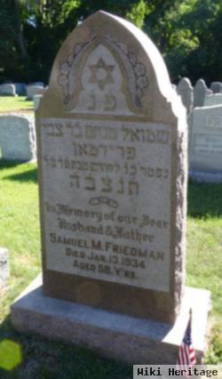 Samuel M Friedman