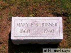 Mary E Scribner