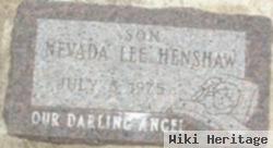 Nevada Lee Henshaw