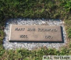 Mary Jane Richmond