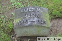 Alice Ann Morgan Quick