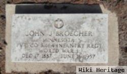 Pvt John Joseph Broecher