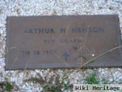 Arthur H Henson