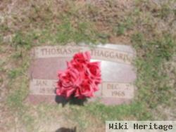 Thomas George "tom" Thaggard