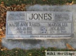 Mazie Ann Rakes Jones