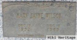 Mary Jayne Wilson