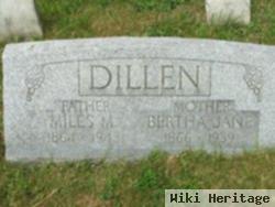 Bertha Jane Taylor Dillen