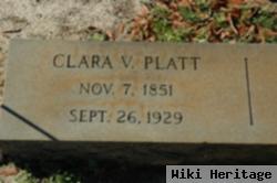 Clara V Platt