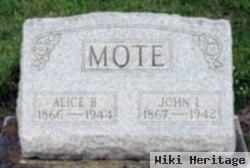 Alice Barbara Brenner Mote