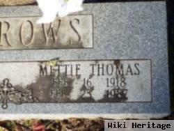 Mettie Thomas Burrows