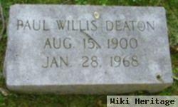 Paul Willis Deaton