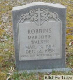 Marjorie Bertie Walker Robbins